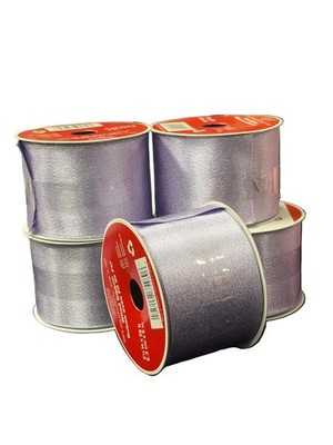 Celebrate It Wired Ribbon   Lavender Metallic (2.5'' × 20 ft)   Christmas & Easte