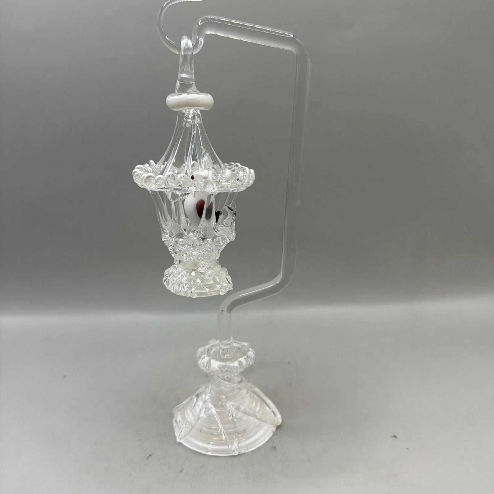 Glass Hanging Bird Cage