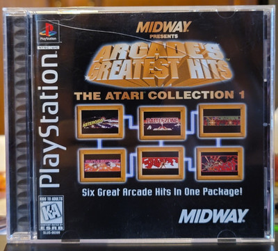 Arcade's Greatest Hits - The Atari Collection 1 - (Sony PlayStation 1 - PS1 -CIB