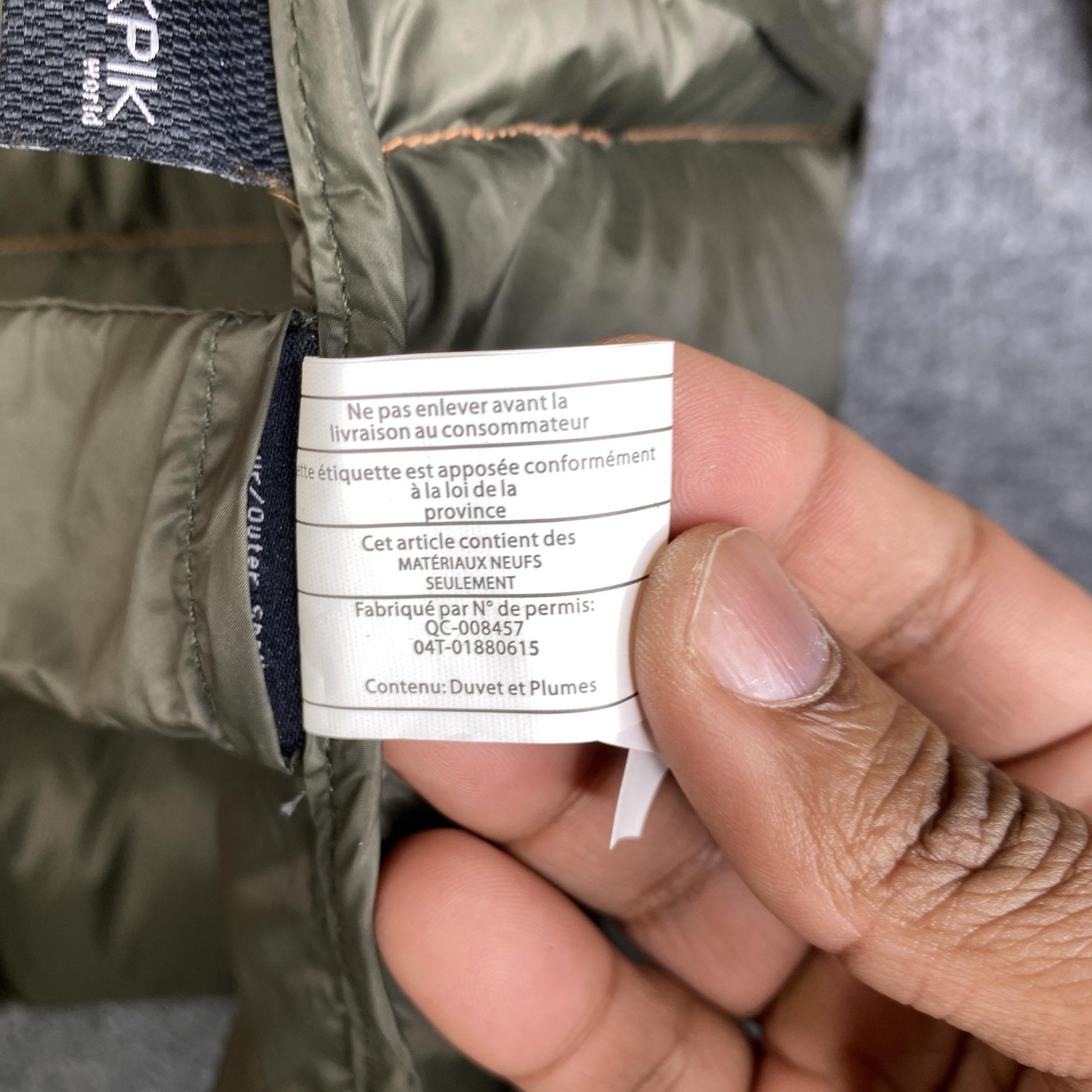 OOKPIK Super Light Down Puffer Jacket Womens Smal… - image 12