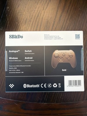 8BitDo 64 Controller Funtastic Limited Edition Gold - Brand New | eBay