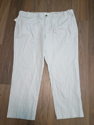 GoodFellow Men's Big & Tall Masonry Gray Athletic Chino Pants Men s 50 X 32 NEW