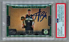 2022 Panini One & One Giannis Antetokounmpo Timeless Moments PSA 10 Auto