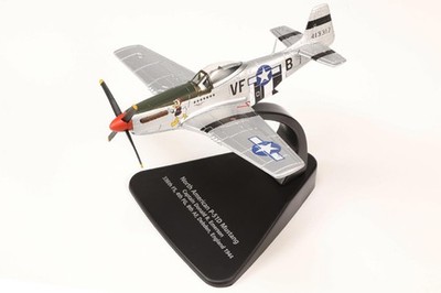 AC126 Oxford Diecast P-51D Mustang 1/72 Model #44-13317 USAAF 4th FG, 336th FS