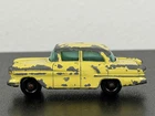 Vintage Lesney Matchbox Vauxhall Victor Yellow Diecast Car Made in England