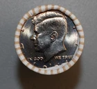 1991 P Kennedy BU Half Dollar 20 Coin BWR Roll Unopened 50 Cents Bank Roll H/H