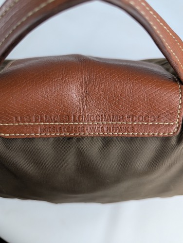 Longchamp Le Pliage – Authentic Nylon Green Briefcase, Beautiful Preowned Bag! - Picture 5 of 16