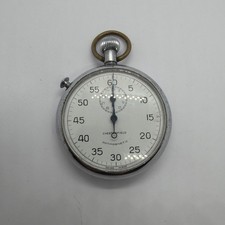 Chesterfield 7 Jewels Stopwatch. 1/5 Antimagnetic Swiss Made. Working