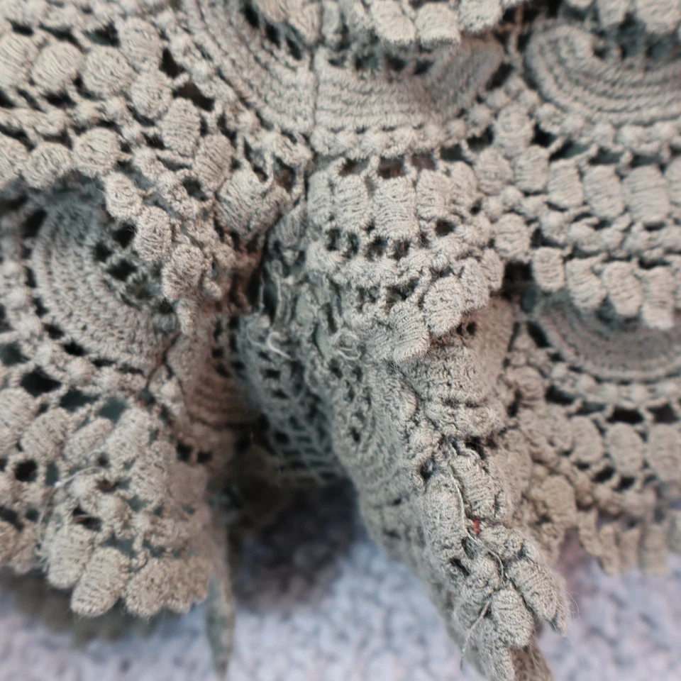 American Rag Short Womens XS Green Crochet Lace Layered Scalloped Hem Short - Image 4 of 4