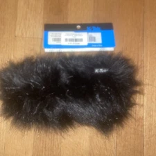 K-tek Z-FSO-M fuzzy slip-on softie windscreen for shotgun microphones (medium)