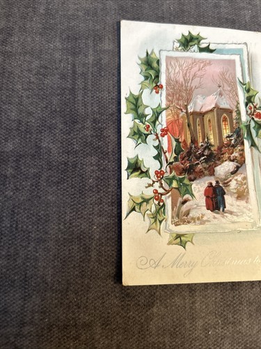 VINTAGE 1902 Series 1 Cent Benjamin Franklin Stamp + 1908 Red Cross On Postcard - Picture 4 of 6