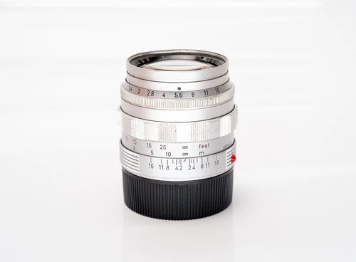 Leica 50mm F/1.4 Summilux v1 Chrome Pre Asph Lens - USER