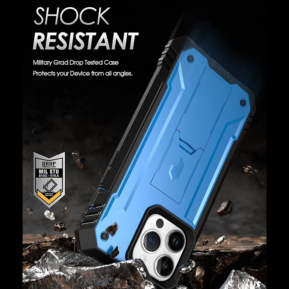 Kickstand Case Fit iPhone 14 Pro Max / 14 Pro / 14 / 14 Plus