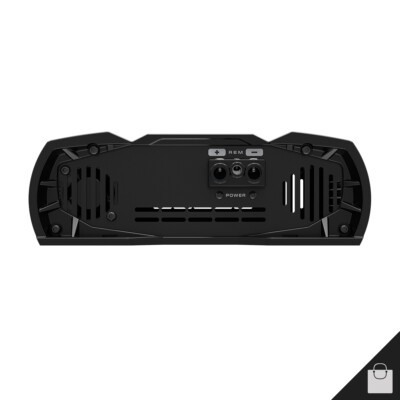 Stetsom Vulcan 2000 1 Ohm Amplifier 2K Amp Bass & Voice Car - 3-5