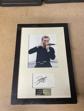 RONAN KEATING BOYZONE   Genuine signed photo with coa - Free Uk Posting