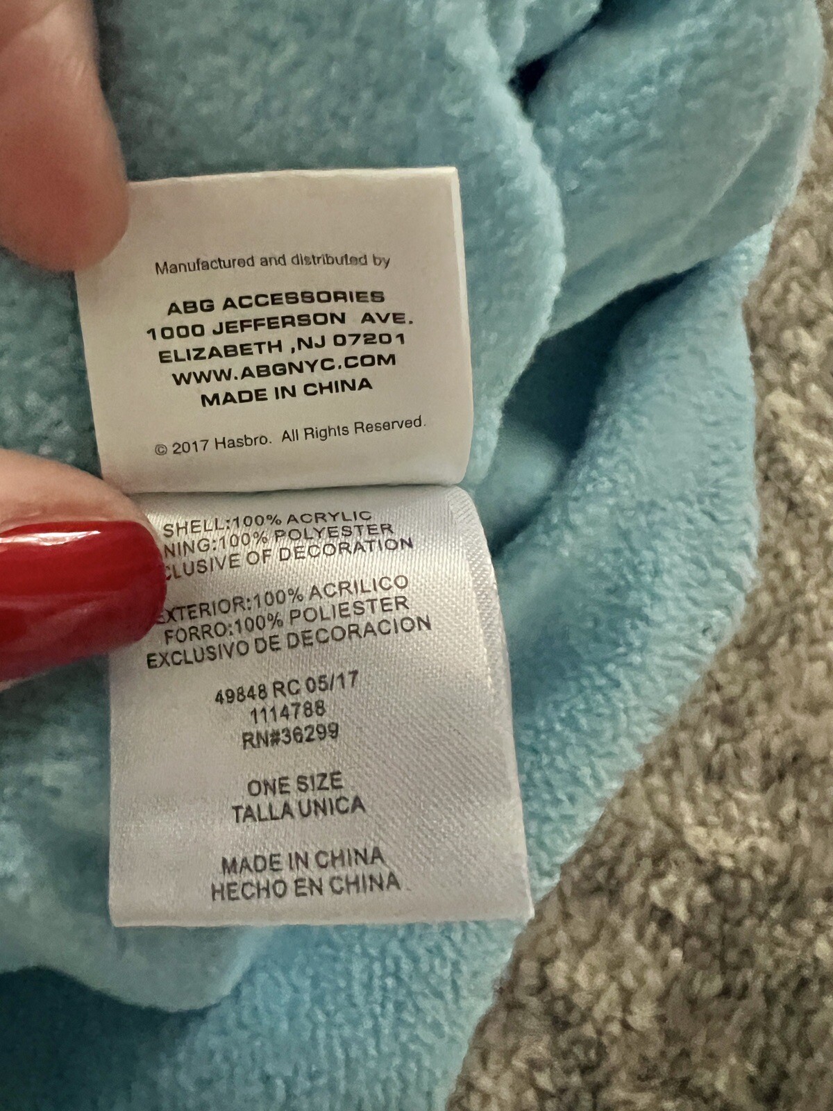 Cappello My Little Pony in maglia Beanie Trapper cruscotto arcobaleno paraorecchie foderato in pile