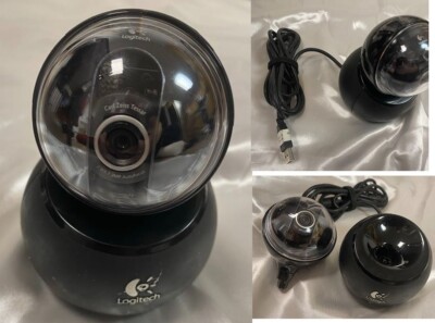 Logitech Carl Zeiss Tessar 2.0/3.7 2MP Autofocus USB Webcam V-UCC22 w Power Cord