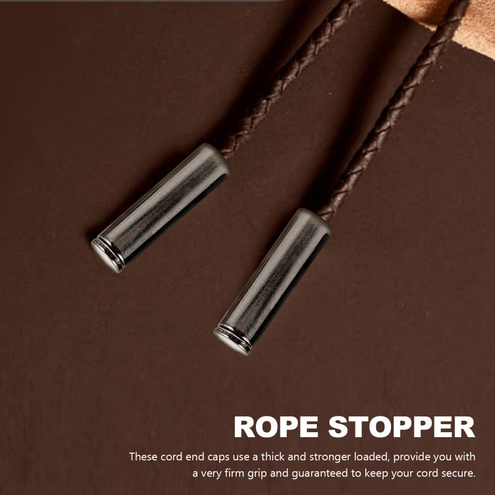 96 Pcs Shoelace End Caps Metal Bullet Ends Shoelaces Tips Head Child