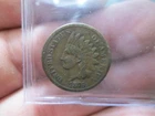 1876 US INDIAN HEAD CENT IN FINE CONDITION