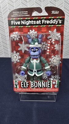 Funko Five Nights at Freddy's Elf Bonnie Holiday Action Figure FNAF *NEW!*