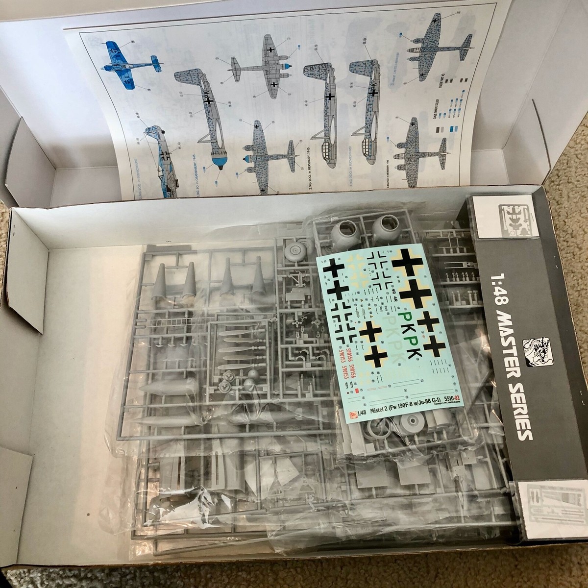 Dragon 1:48 Master Series Mistel-2/S2 (Fw190f-8 w/ Ju88 G-1
