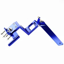 Z Type 110mm Rudder /w Strut Blue for 4.76mm (3/16") Flex Cable RC Racing Boat