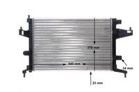 Mahle KüHler WasserküHler Passend FüR Opel Corsa C Tigra Twintop F08 F68 X01