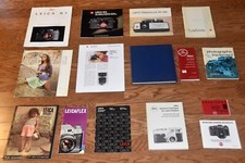 LOT OF 15 VTG LEICA PUBLICATIONS includes, 210 PAGE BOOK