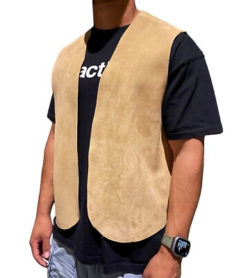 Adult's Adventure Guides Leather Vest  Size Y-Guides Vest YMCA Adventure Guides