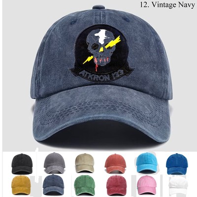 Custom Embroidered Hat VA-133 Attack Squadron, Veteran Cap, Trucker Hat, Gift