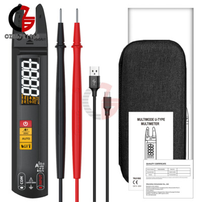 BSIDE U1 Digital Clamp Multimeter Rechargeable Display 6000 Auto Current Voltage