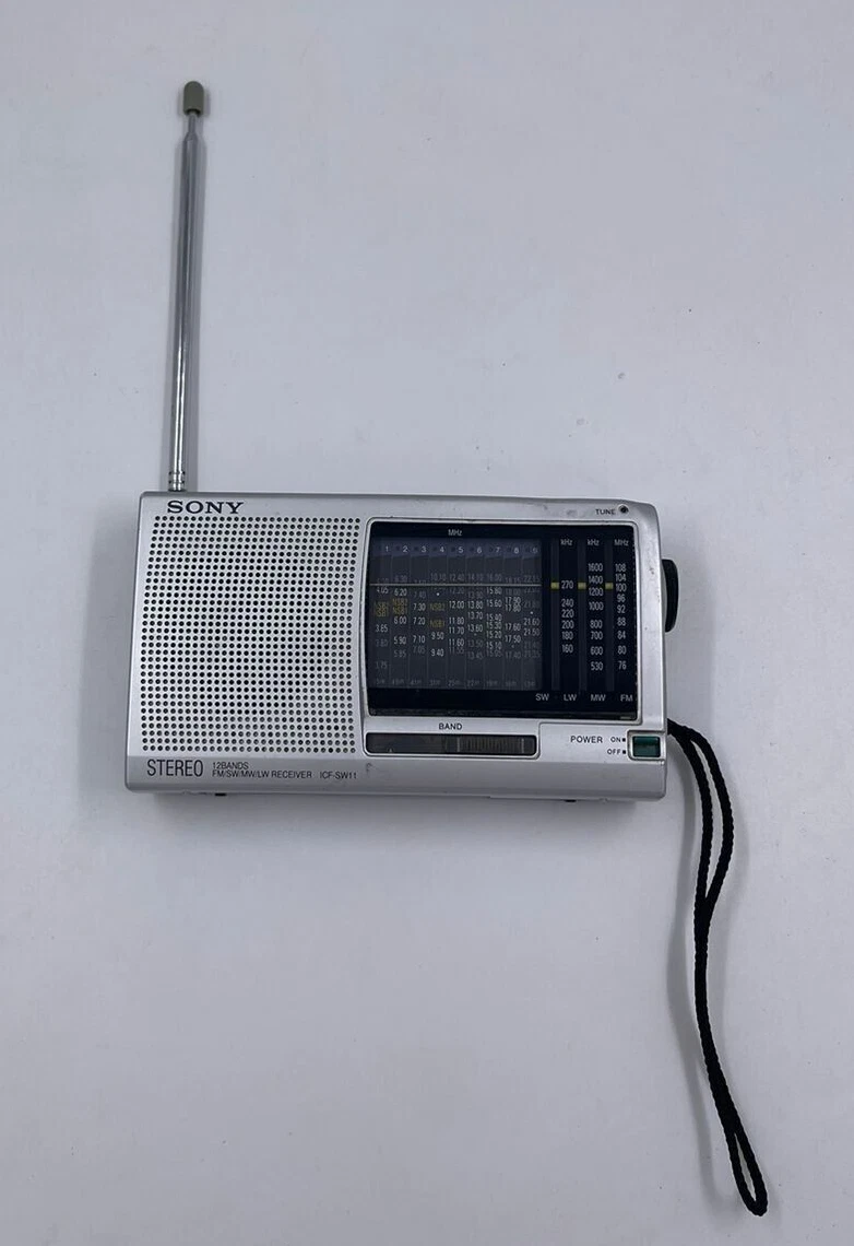 Sony ICF-SW11 World Band Receiver Am/Fm Radio | eBay