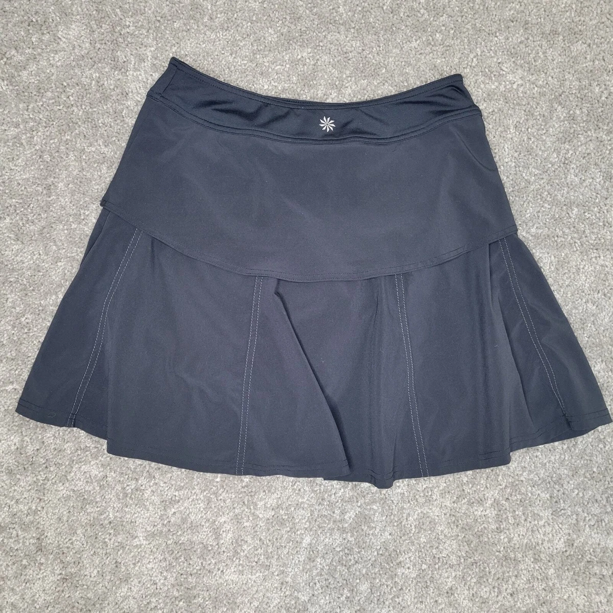 Jupe Sport Athleta Chaturanga Skort - Navy Blue, Taille 8, Parfait État - Occasion