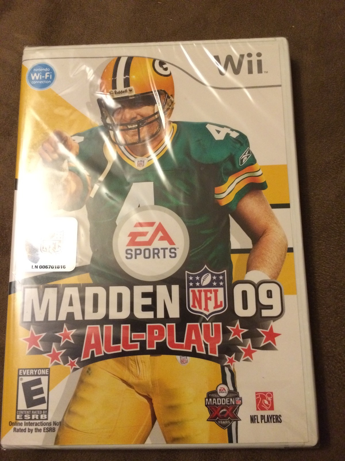 BRAND NEW FACTORY SEAL Madden NFL 09 All Play - Nintendo Wii FREE SHIP ...