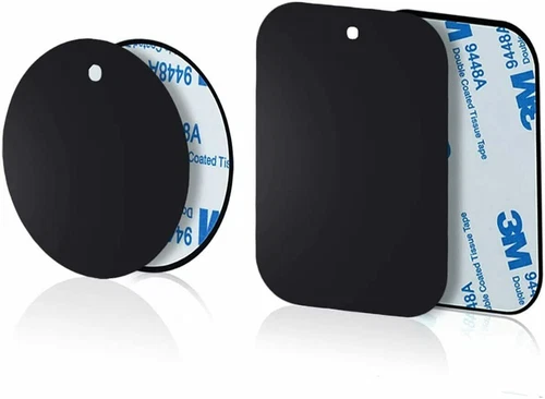 Metal Plate Replacement Sticker Extra Sticky Disc Magnetic for Car Phone Holder