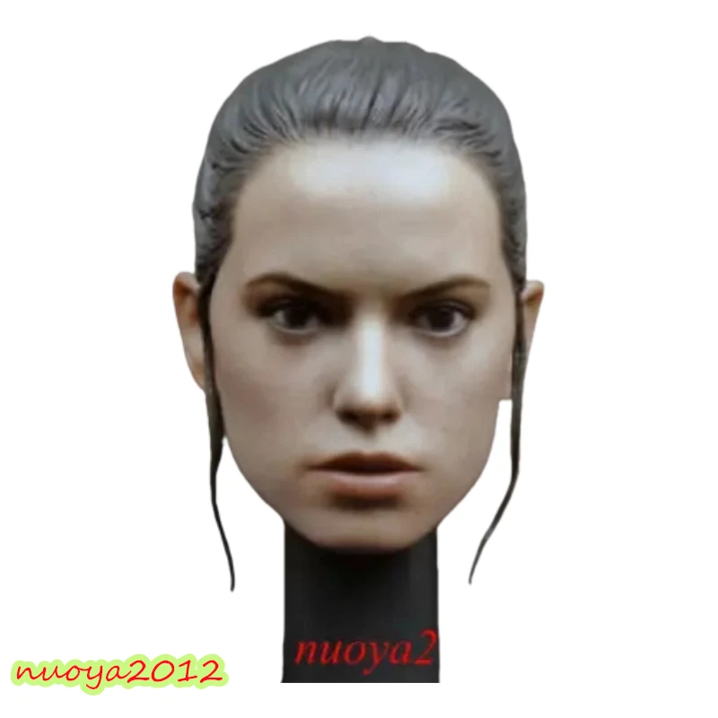 Figura de acción 1/6 cabeza esculpida actriz Rey celebridad Daisy Ridley mujer para 12 pulgadas Foto 2 de 4
