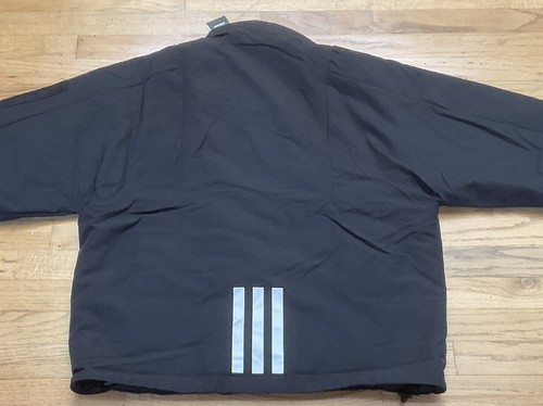 Adidas Herren Neu Jacke Thermo Schwarz DZ1439 - LARGE - Neu Mit Etikett - Bild 3 von 4