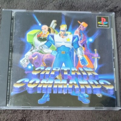 CAPCOM PS1 Captain Commando PlayStation Retro Spiel Japan Gebraucht