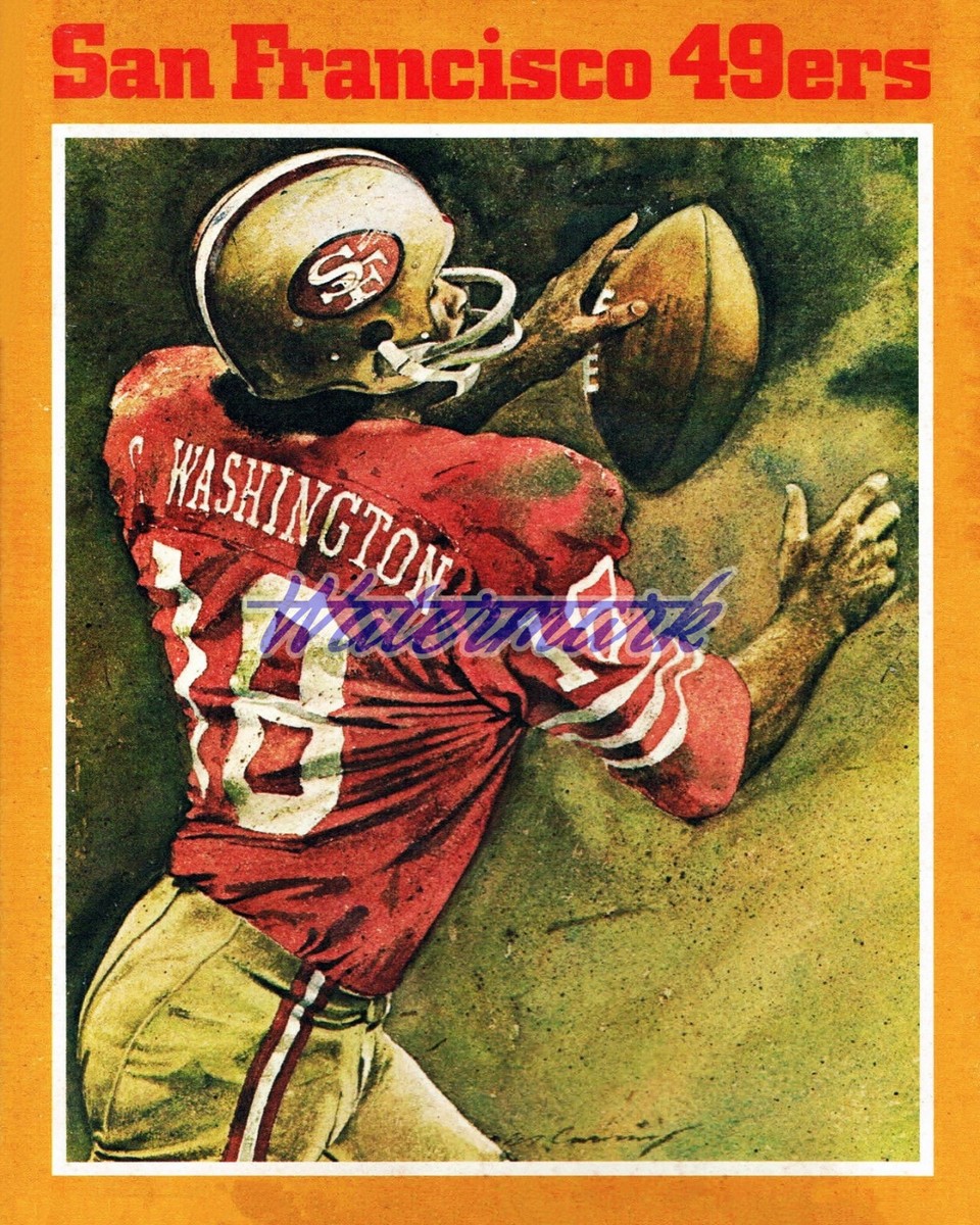 NFL Gene Washington San Francisco 49ers ART Print Color X 10