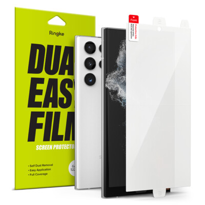 For Samsung Galaxy S22 Ultra 5G Screen Protector | Ringke [Dual Easy Film] 2 PK