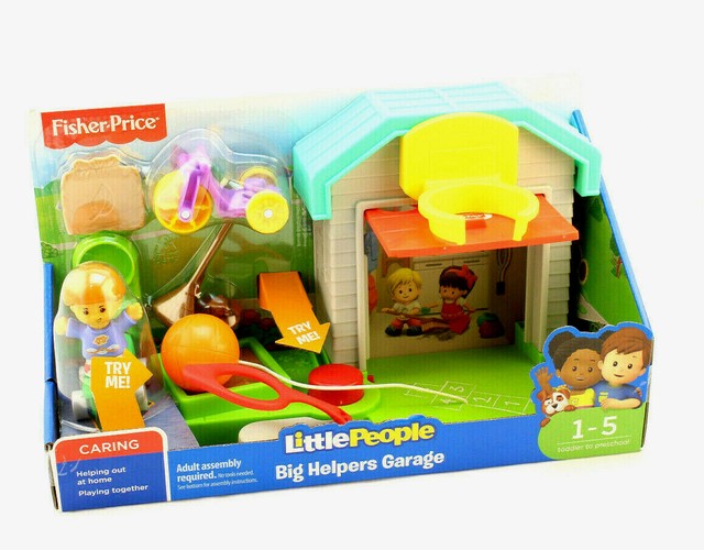 garage fisher price little people