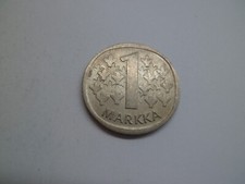 Finnland 1 Mark, 1977  ## E7-6L
