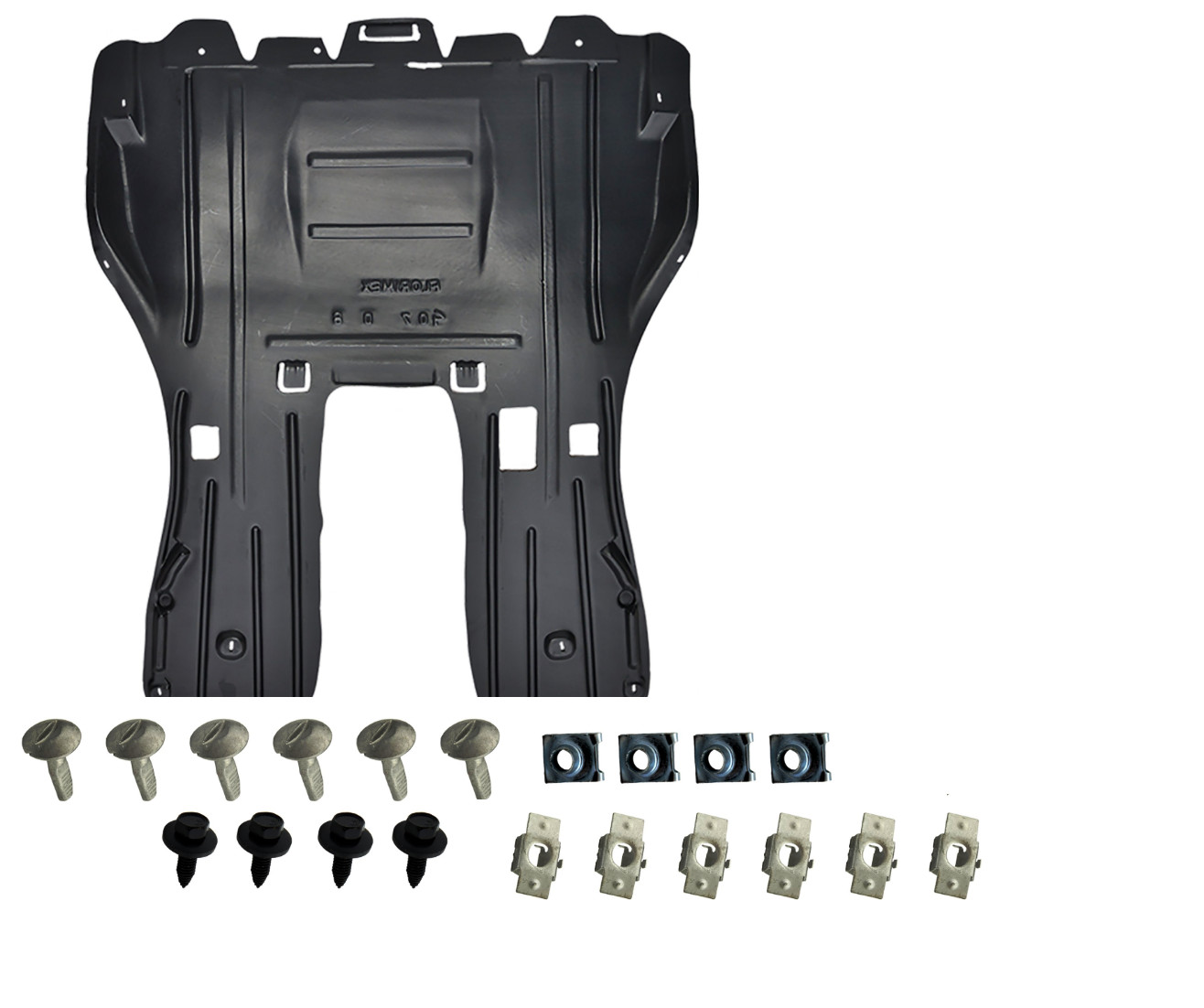 Cache sous moteur Peugeot 407 avec set de visserie complet isolant thermique et phonique