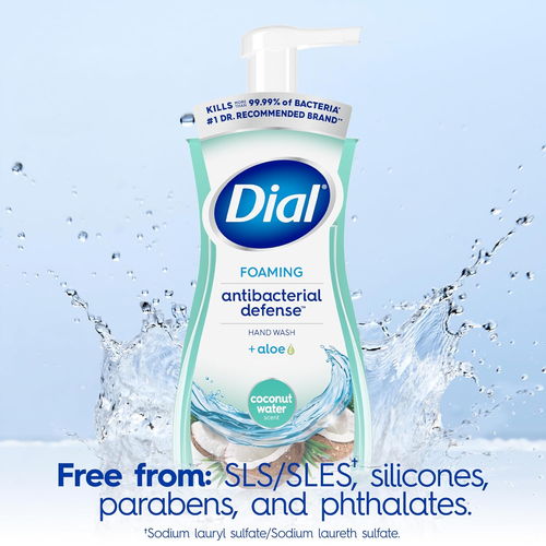 Antibacterial Foaming Hand Wash, Coconut Water, 7.5 Fl Oz (Pack of 6) - Picture 4 of 12