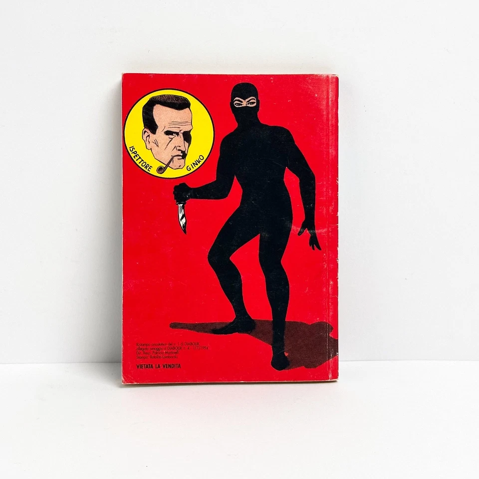 DIABOLIK RISTAMPA DEL NUMERO 1 IL RE DEL TERRORE Allegato omaggio N.4 del 1994 Foto 2 de 4