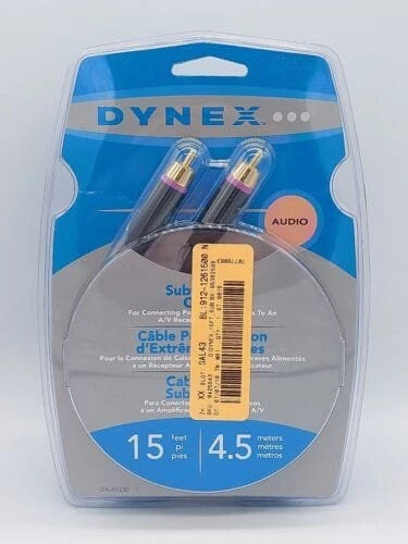 Dynex 15 - 19 ft Cable Home Audio Cables & Interconnects for sale