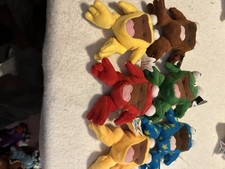 McDonald  s neopets Giggles Beanbag Plush Lot Set of 6 Frog 2000