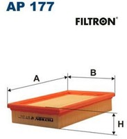 Filtron AP177 Luftfilter Luftfiltereinsatz FüR Hyundai