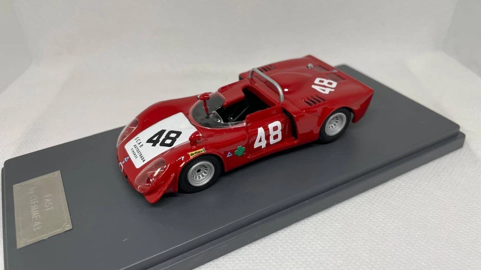 Alfa Romeo 33/2 Spyder 1000 Km Monza 1970 #48 Nicor –Dini 1/43 - Immagine 2 di 4