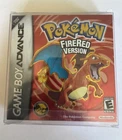 Nintendo game Boy Advance Pokémon Fire Red Version. See Description
